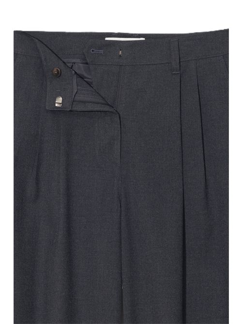 double pleated slacks Dunst pantaloni carbone Dunst | UDPA5D224CGCHARCOAL GREY